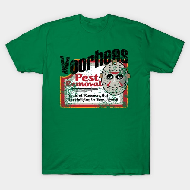 Voorhees Pest Control T-Shirt by DiMaio